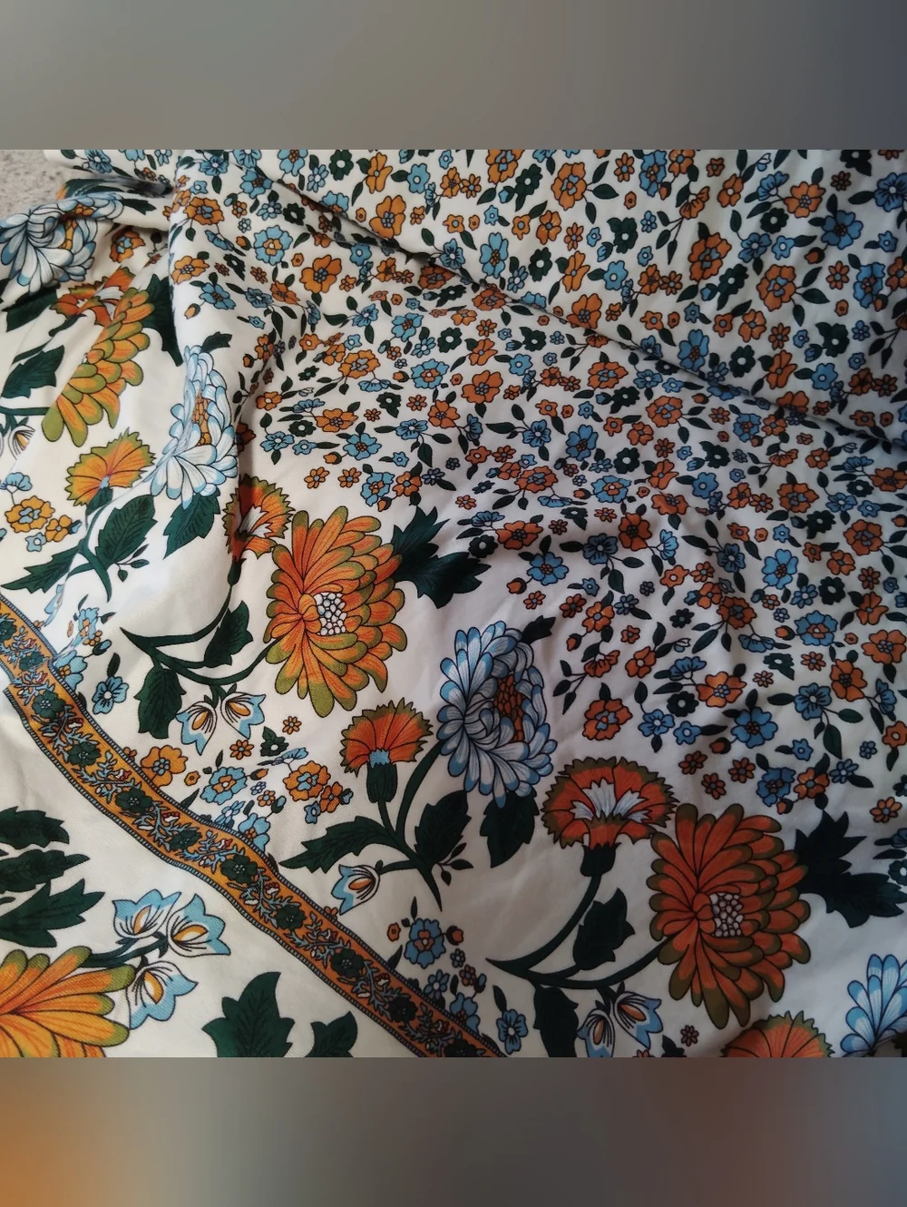 Halife Floral Maxi Dress Sz-XL - Picture 8 of 9